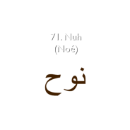 71. Nuh (Noé)