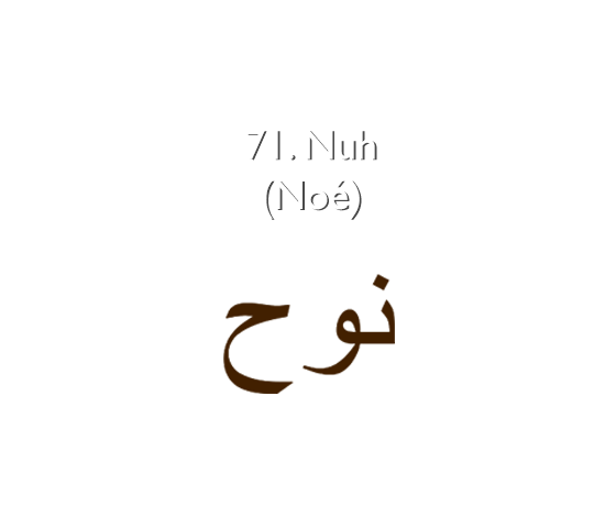 71. Nuh (Noé)