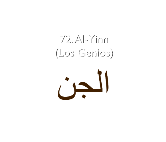 72. Al-Yinn (Los Genios)
